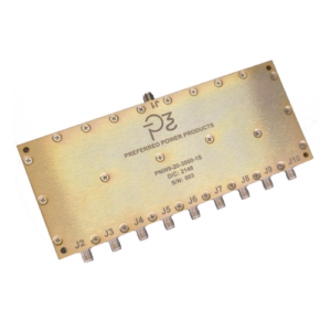 9-Way Power Divider Combiner microwave and rf