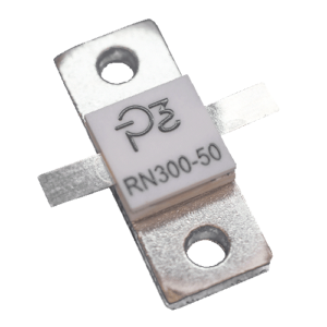 High power flanged resistor with tabs microwave and rf